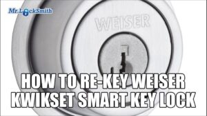 How To Rekey Weiser Kwikset Smart Key Lock